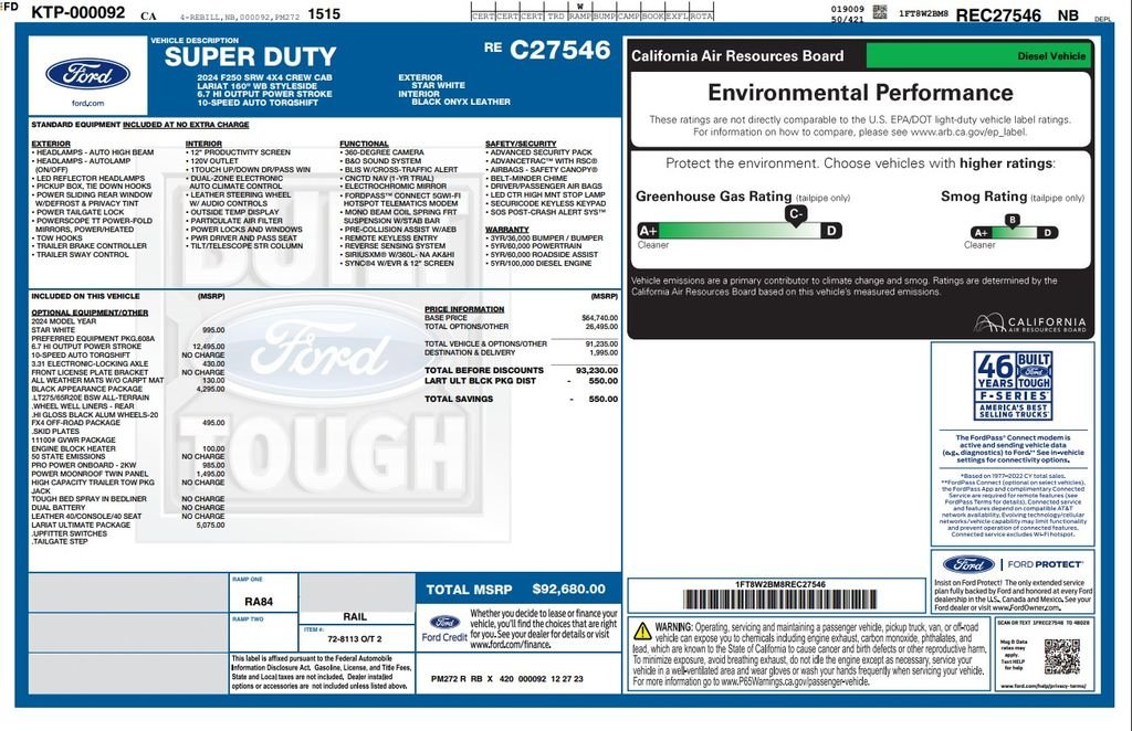 ford f-250 super duty 2024 1FT8W2BM8REC27546 image ford f-250 super duty 2024 1FT8W2BM8REC27546 image